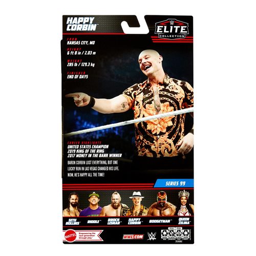 WWE Elite Collection Series 99 Happy Corbin Action Figure