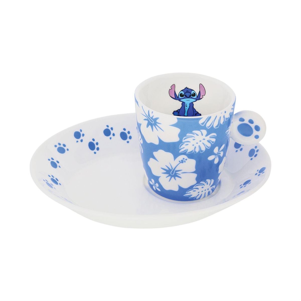 Disney English Ladies Lilo & Stitch Stitch Espresso Cup and Saucer Set