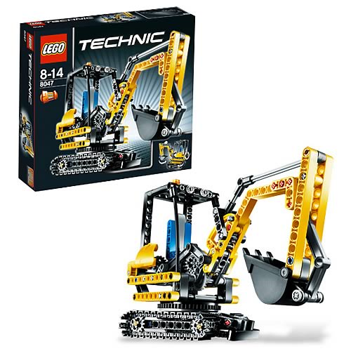 LEGO Technic 8047 Compact Excavator Entertainment Earth