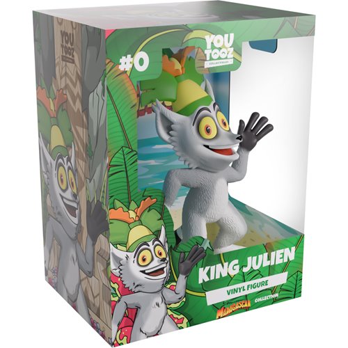 Madagascar Collection King Julien Vinyl Figure #0