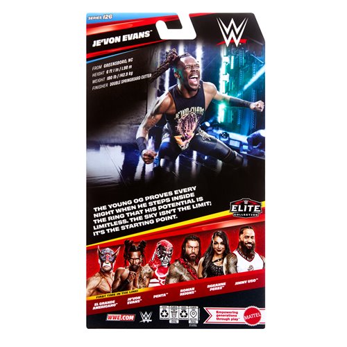 WWE Elite Collection Series 126 Je'Von Evans Action Figure