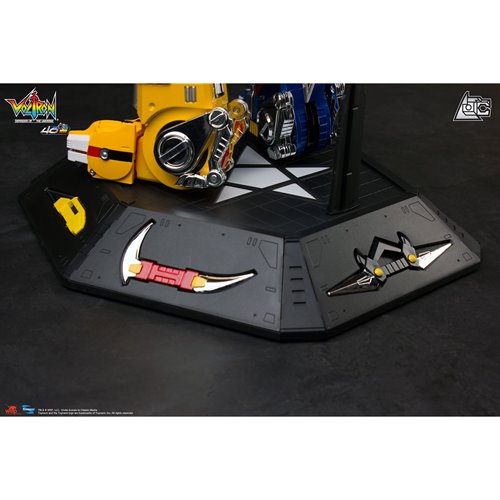 Voltron 40th Anniversary Gift Set with Light-Up Sound Base
