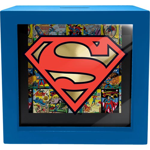 Superman Shadow Box Bank