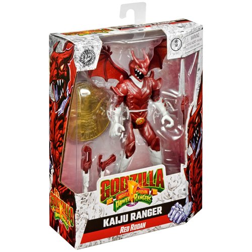 Godzilla vs. Mighty Morphin Power Rangers Wave 1 Action Figure Set of 3