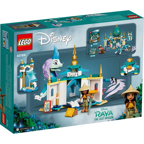LEGO 43184 Disney Princess Raya and Sisu Dragon