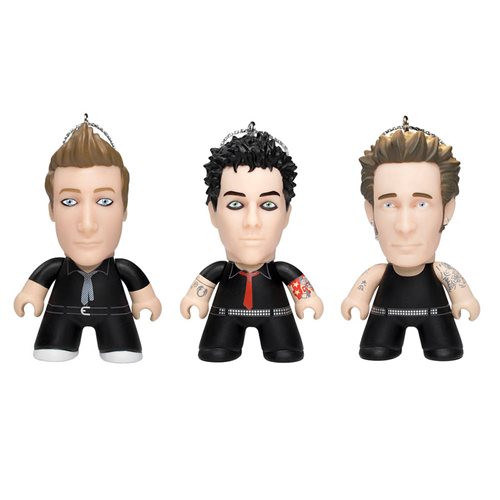 Green Day American Idiot 3-Inch Titans Vinyl Holiday Ornament 3-Pack