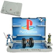Console Heroes Sony PlayStation Boss Level Diorama Playset
