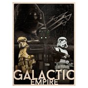 Star Wars Galactic Empire by Louis Solis Lithograph Art Print