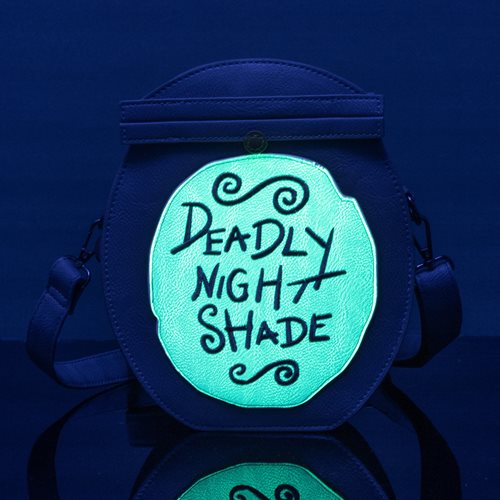 The Nightmare Before Christmas Deadly Night Shade Crossbody Purse - Entertainment Earth Exclusive