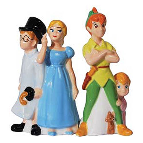 Peter Pan and Friends Salt and Pepper Shakers