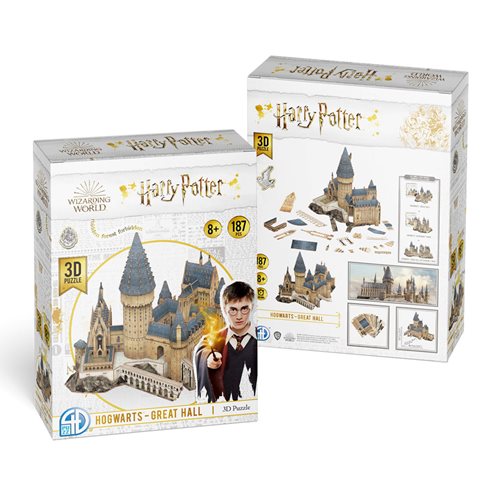 Harry Potter Hogwarts Great Hall 3D Model Puzzle Kit