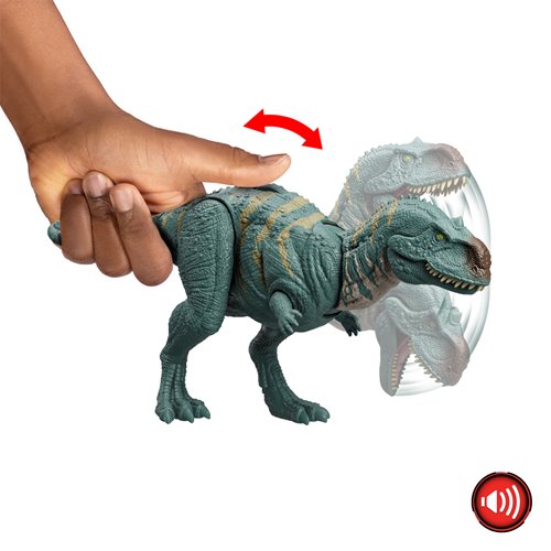 Jurassic World Wild Roar Majungasaurus Action Figure