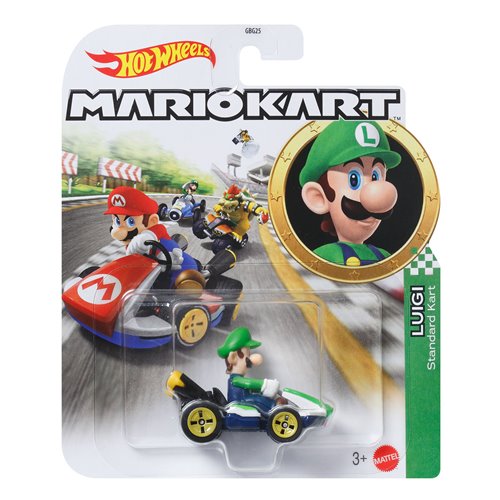 Mario Kart Hot Wheels 2026 Mix 6 Vehicle Case of 8