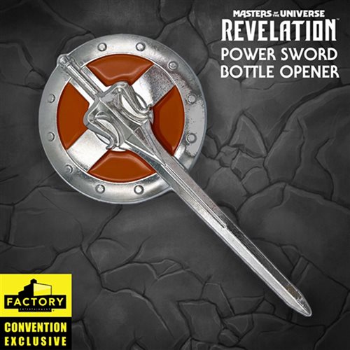Master Of The Universe Sword and Shield Bottle Opener - San Diego Comic-Con 2022 Exclusive