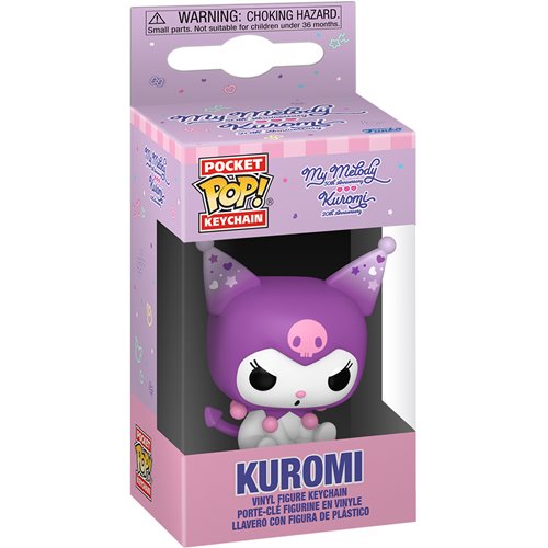 Hello Kitty Kuromi 20th Anniversary Kuromi Funko Pocket Pop! Key Chain
