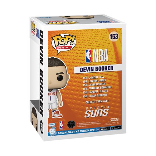 NBA Suns Devin Booker Pop! Vinyl Figure