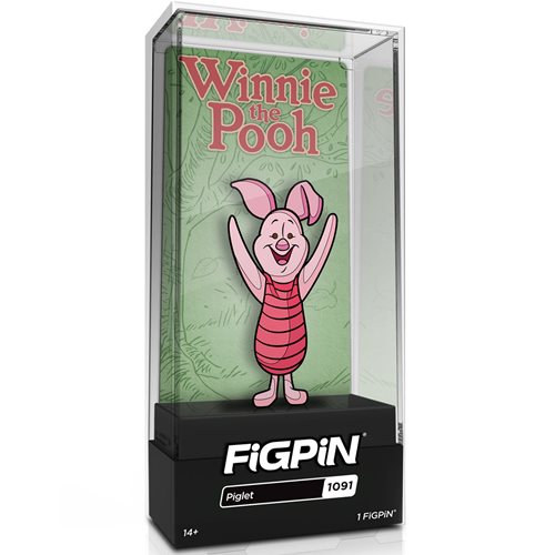 Winnie the Pooh Piglet FiGPiN Classic 3-Inch Enamel Pin