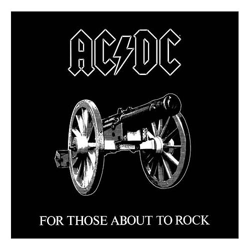 AC/DC For Those About To Rock Canvas Print