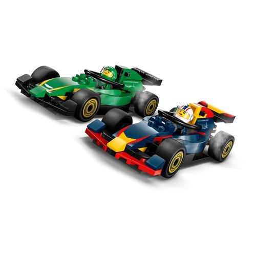 LEGO City 60445 F1 Truck with RB20 & AMR24 F1 Cars