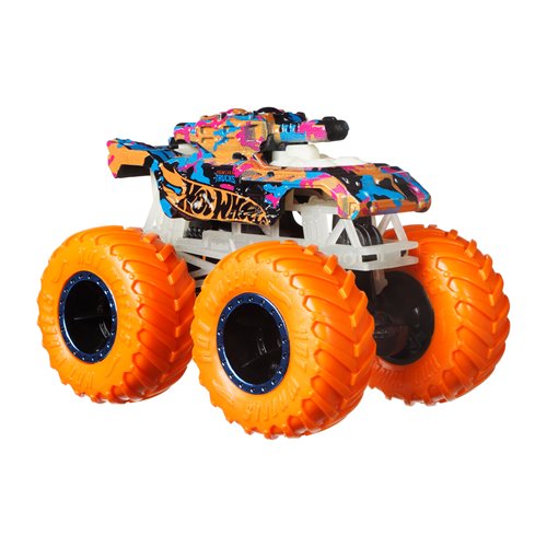 Hot Wheels Glow-In-The-Dark Truck and Car 1:64 Scale Multipack Set