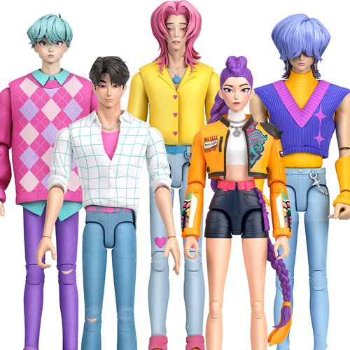KPop Demon Hunters Wave 2 6 1/2-Inch Core Action Figure Case of 6