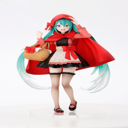 Vocaloid Hatsune Miku Little Red Riding Hood Version Wonderland Statue - ReRun