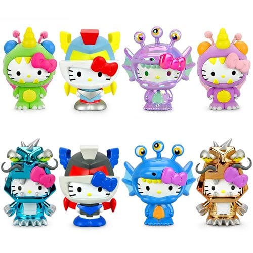 Hello Kitty Kaiju 3-Inch Mini-Figure Random 4-Pack