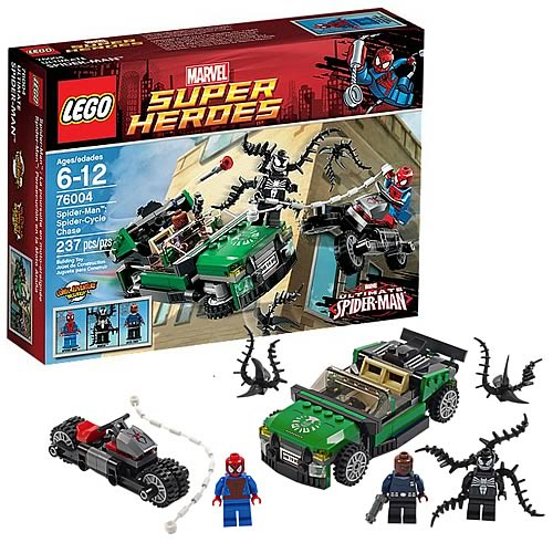 Marvel 76004 Spider-Man Spider-Cycle Chase
