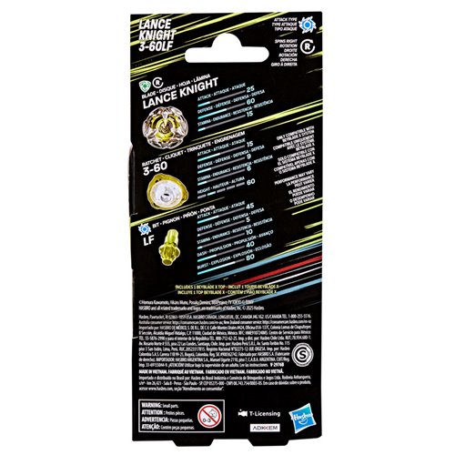 Beyblade X Booster Single Tops Wave 6 Case of 12