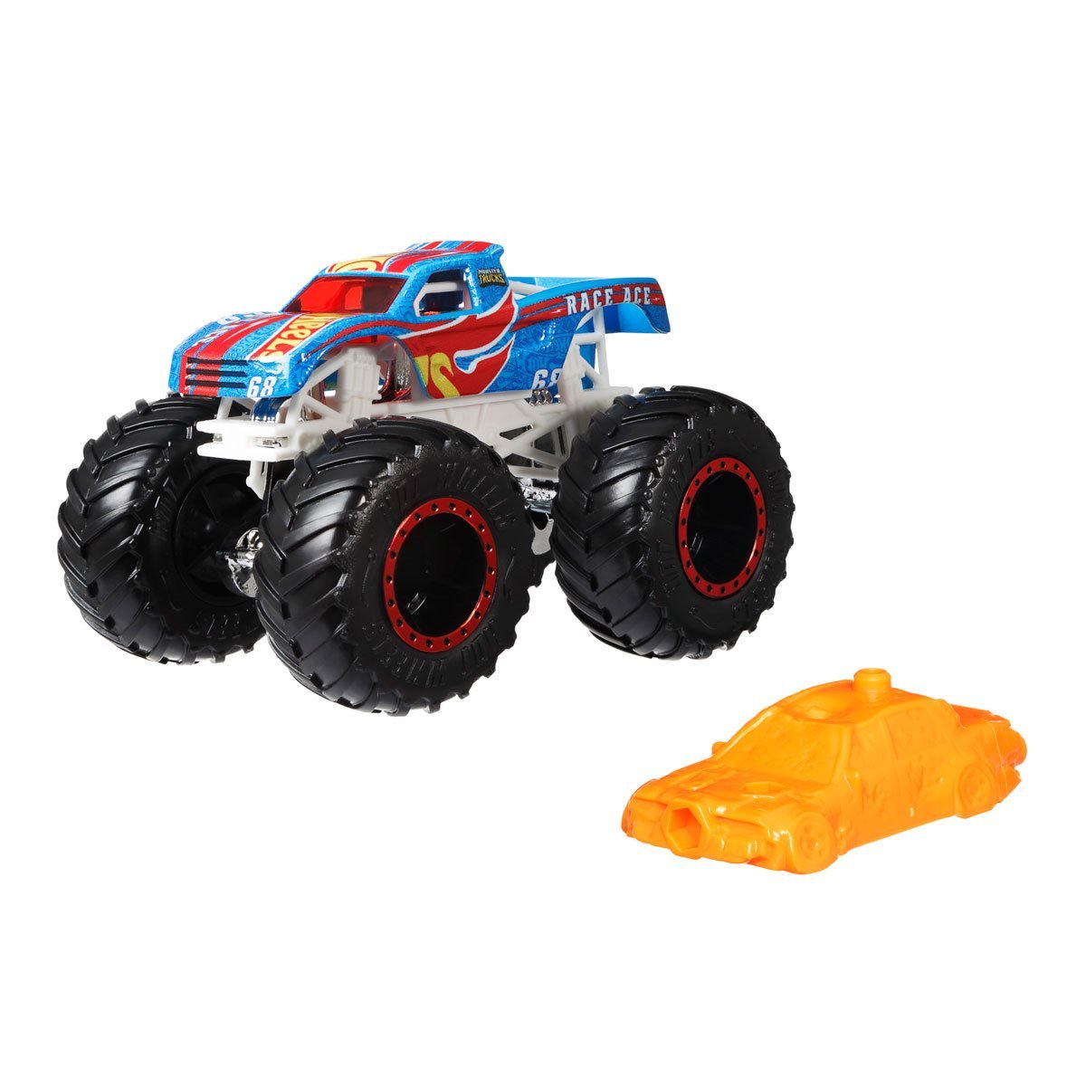 Hot Wheels Monster Truck Race Ace Radio Control NEW