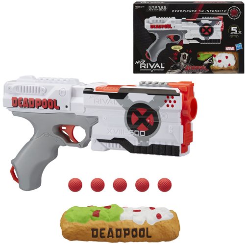 Deadpool Nerf Rival Kronos XVIII-500 Blaster