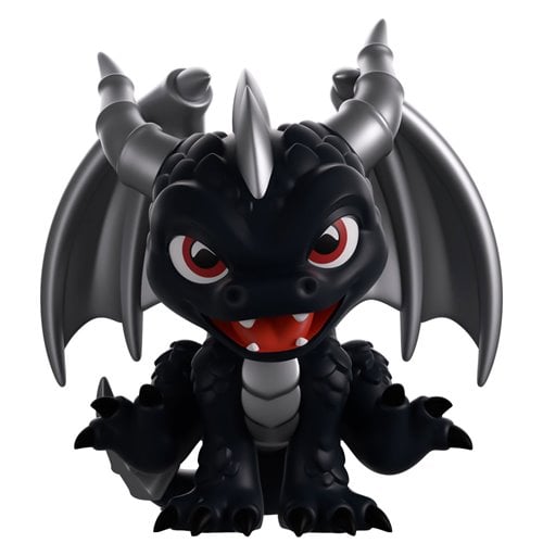 Skylanders Collection Dark Spyro Chrome Variant Vinyl Figure #9 - Entertainment Earth Exclusive