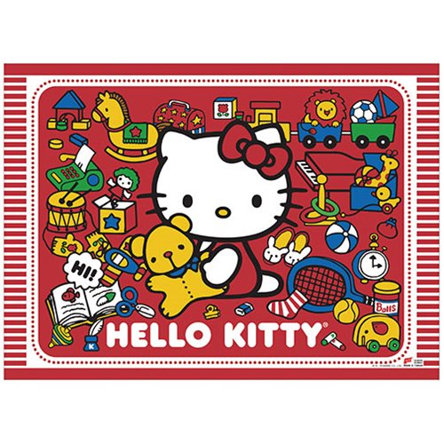 Hello Kitty Play with Kitty Wall Scroll