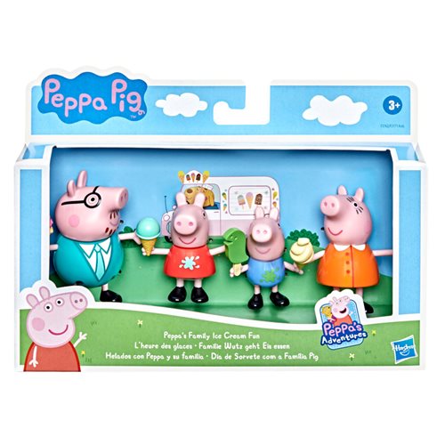 Peppa Pig Peppa’s Adventures Family Figure 4-Pack Wave 3