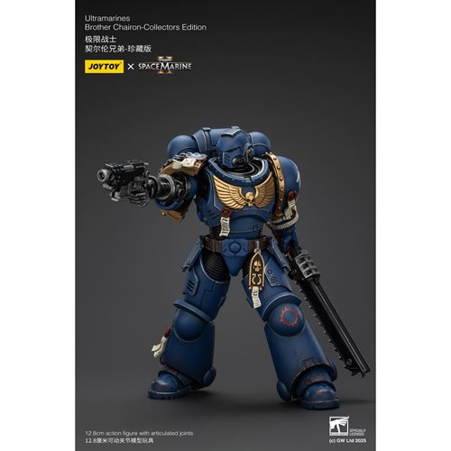Joy Toy Warhammer Space Marine II Brother Chairon Collectors Edition 1:18 Scale Action Figure