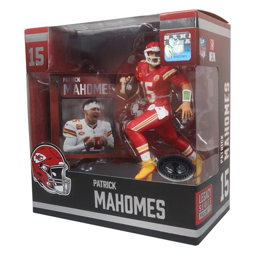 NFL SportsPicks 2024 Wave 2 Kansas City Chiefs Patrick Mahomes 7-Inch Scale Posed Figure