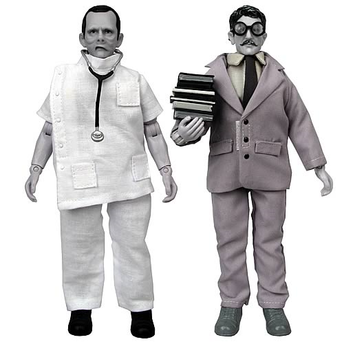 The Twilight Zone Doctor and Henry Bemis Action Figures