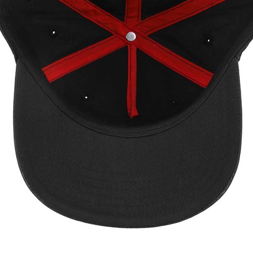 Ghost Face Sublimated Patch Pre-Curved Snapback Hat