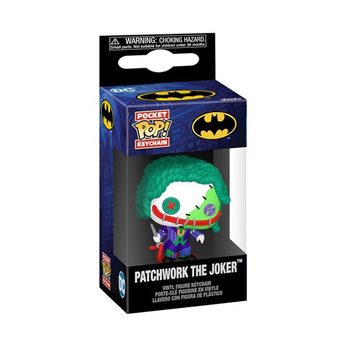 DC Comics Patchwork Joker Funko Pocket Pop! Key Chain