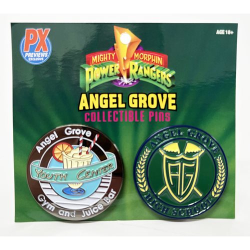 Mighty Morphin Power Rangers Angel Grove Pin Set - Previews Exclusive