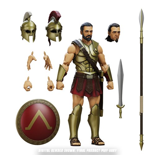 Epic H.A.C.K.S. Spartan Warrior: Pride of Sparta 6-Inch Action Figure