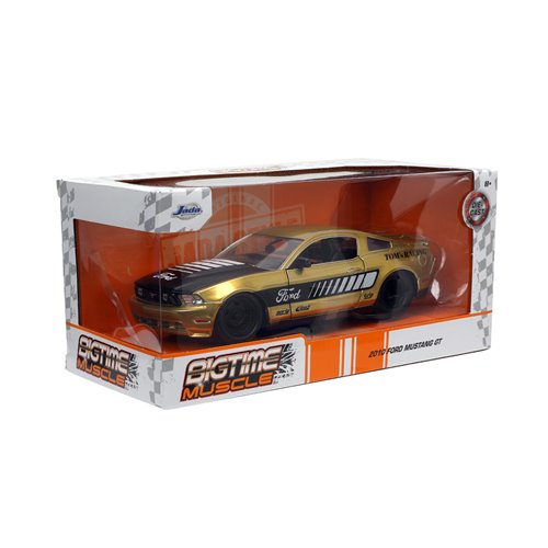 Bigtime Muscle 2010 Ford Mustang GT Tom's Racing 1:24 Scale Die-Cast Metal Vehicle
