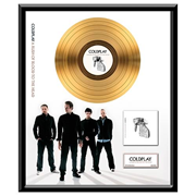 Coldplay A Rush of Blood To The Head Framed Gold Record