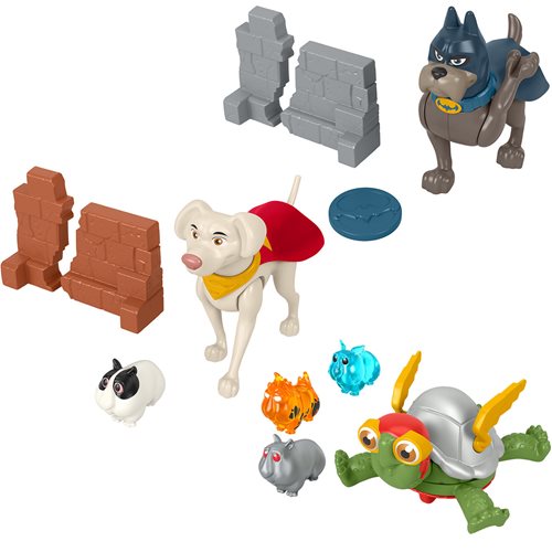 Fisher-Price DC League of Super-Pets Action Figure Case of 4