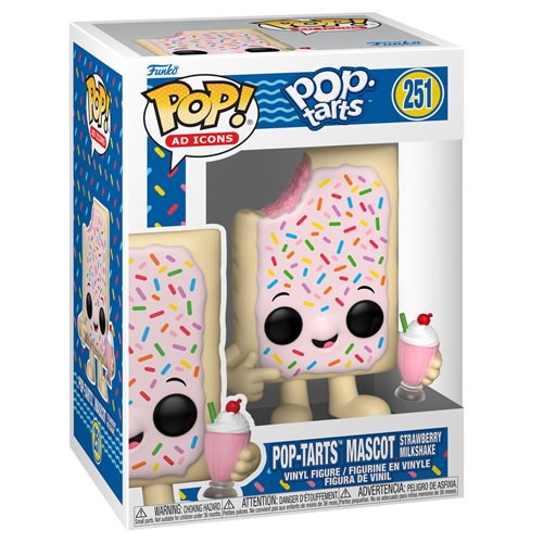 Kellog's Pop Tart Strawberry Milkshake Funko Pop! Vinyl Figure