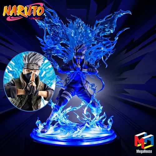 Naruto Hatake Kakashi Susanoo Version Precious G.E.M. Series Statue with LED Base