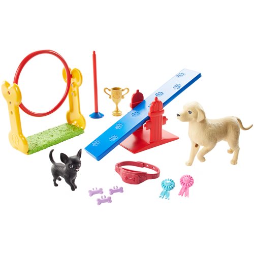 Barbie Ken Dog Trainer Doll and Playset
