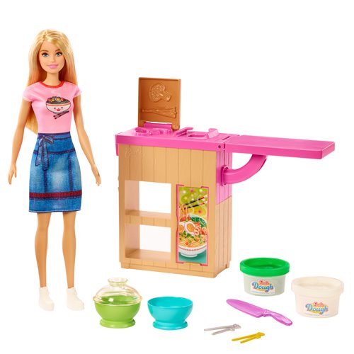 Barbie Noodle Maker Doll with Blonde Hair and Playset
