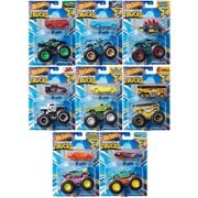 Hot Wheels Monster Truck Plus Car 1:64 Scale Vehicle 2-Pack 2024 Mix 2 Case of 8