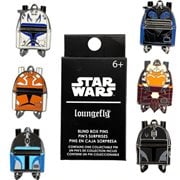 Star Wars Helmets Backpacks Blind Box Enamel Pin Case of 12
